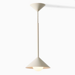 Load image into Gallery viewer, Brivana Adjustable Pendant – Cone Shade Light for Kitchen or Dining
