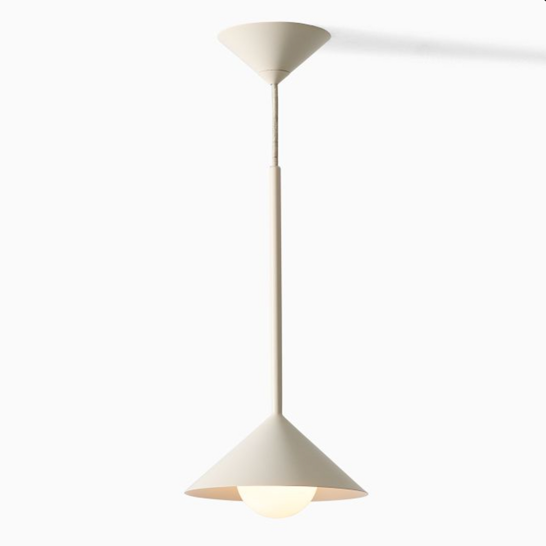 Brivana Adjustable Pendant – Cone Shade Light for Kitchen or Dining