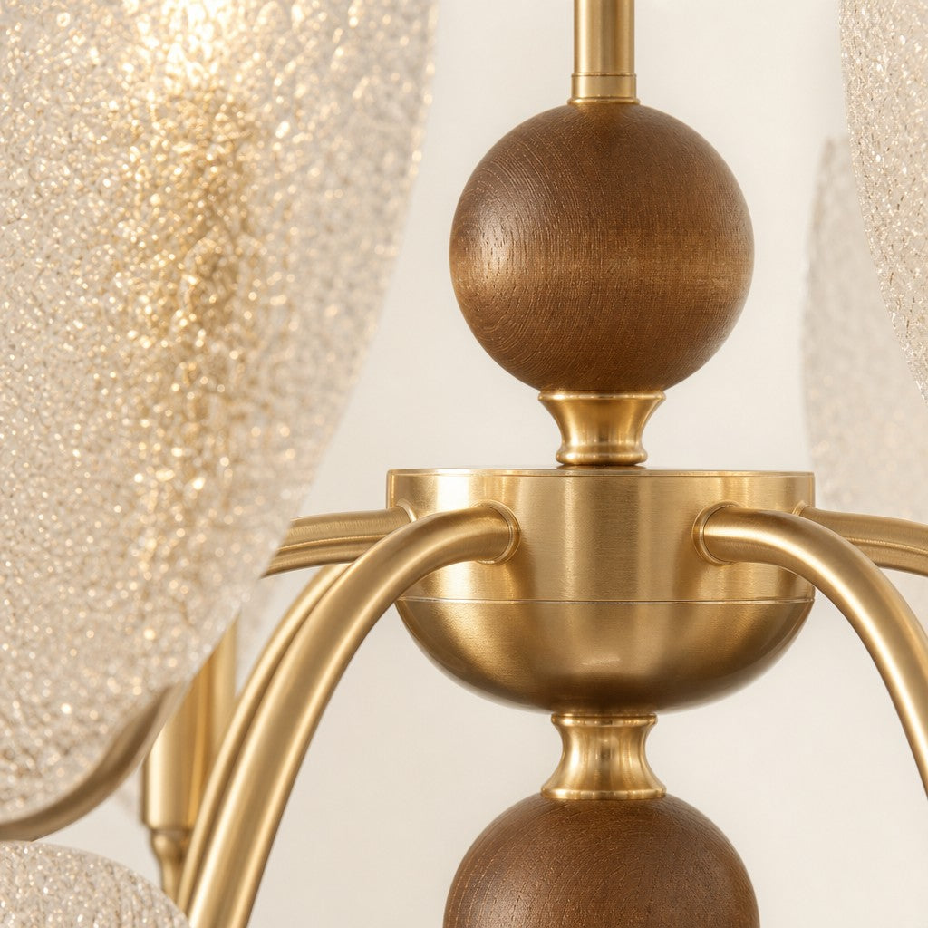 Lucenda Artistic Butterfly Chandelier - French Retro Statement Chandelier for Kitchen Island