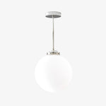 Load image into Gallery viewer, Glorica Glass 12 Inch Globe Ceiling Light - Frosted Glass Art Deco Pendant And Flush Mount
