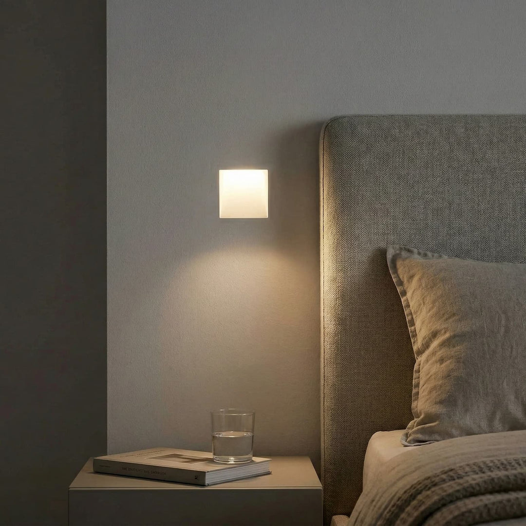 Stary LED Sensor-Wandleuchte – Rahmenlose Eingelassene Treppenleuchte für Flur