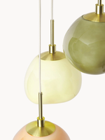 Load image into Gallery viewer, Coloria Opal Glass Pendant – Minimalist Light for Hallway &amp; Kitchen
