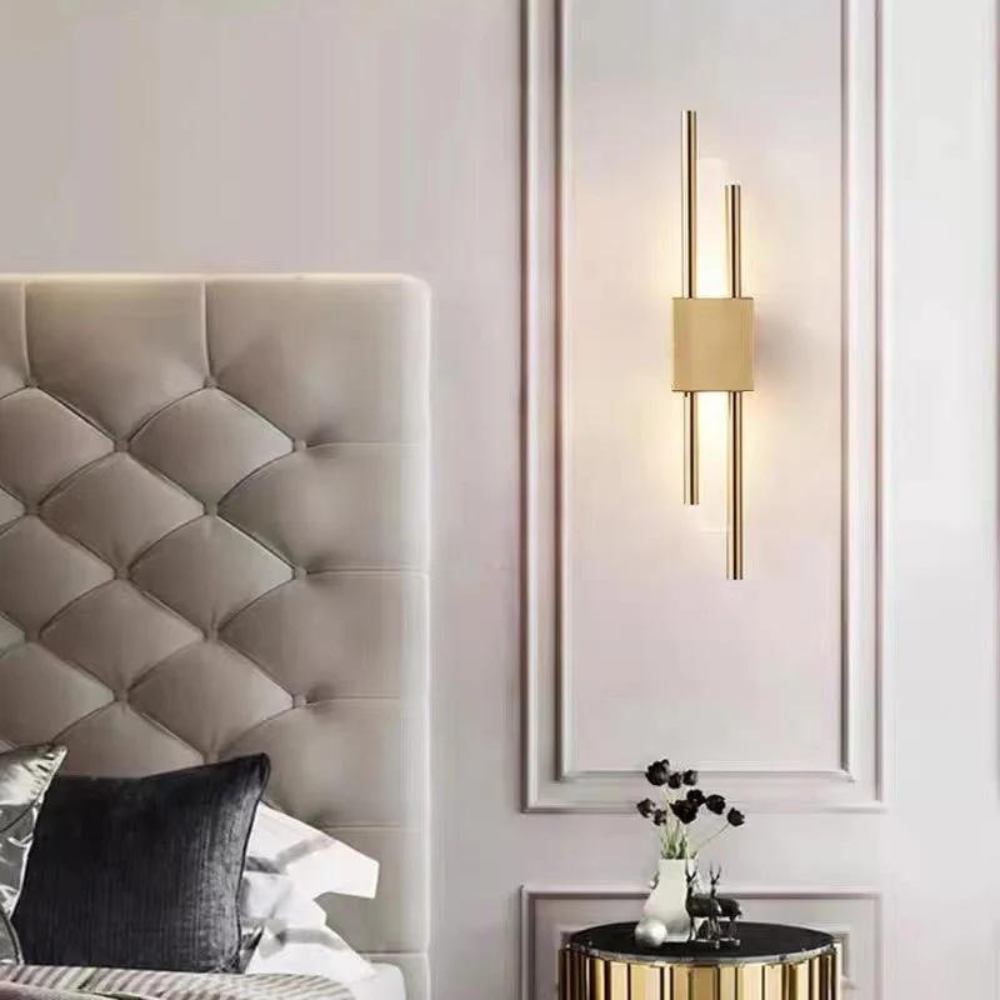 Luz de Pared con Detalles en Mármol Refined Radiance
