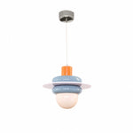 Załaduj obraz do przeglądarki galerii, Sea salt blue Memphis pendant light full SKU view