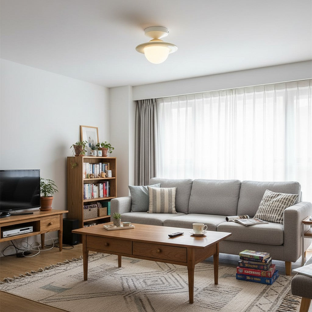 Olevira Moderne Minimalistische Bunte Deckenleuchte - Montage für Schlafzimmer oder Wohnzimmer