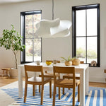 Load image into Gallery viewer, Havion Cocoon Pendant Lamp - Minimalist Polymer Shade with Adjustable Hanging
