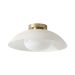Load image into Gallery viewer, Elorina Flush Mount Glass/Metal Ceiling Light - A Stylish Fixture for Modern Spaces
