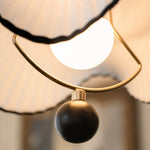 Load image into Gallery viewer, Cazelle French Vintage Wave Pendant Light – Soft Ambient Pendant Lamp for Interiors