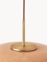 Load image into Gallery viewer, Opal Fluted Clear Glass Contemporary Pendant Lamp for Kitchen &amp; Hallway
