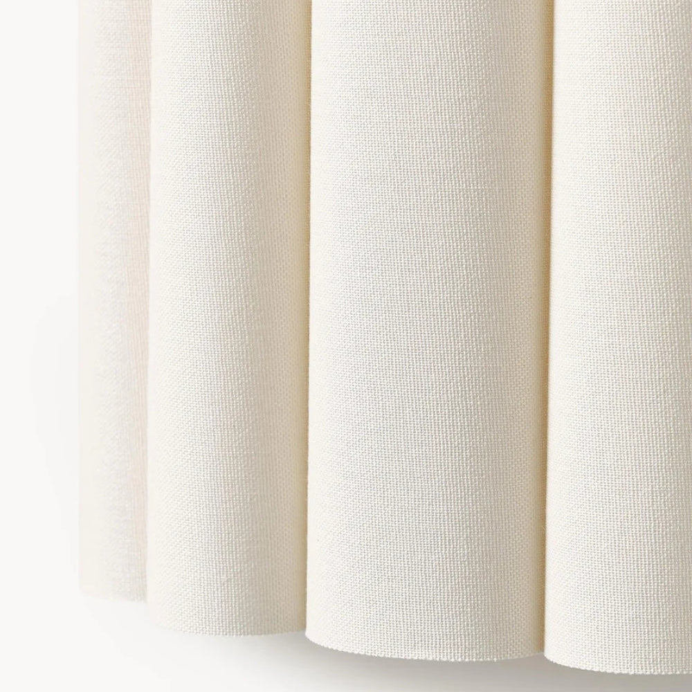 Velura Linnen Gevouwen Wandlamp - Stoffen Zacht Geplooid Ontwerp Sfeerverlichting voor Slaapkamer of Gang