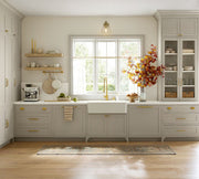 Classic Bin Pull - Cabinet Pull Handle Brass Antique Style