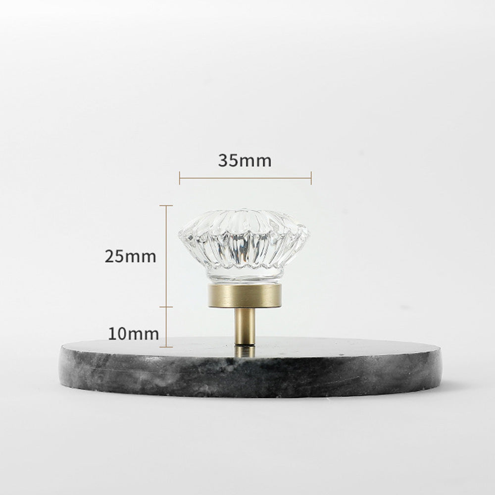 Modern Crystal Drawer Knobs