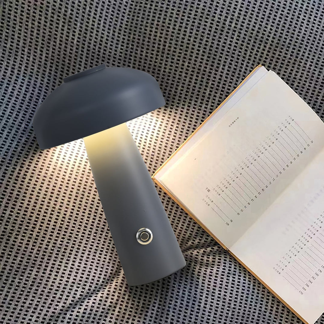 Lampada da tavolo Leon Mushroom (batteria integrata)