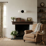Load image into Gallery viewer, Glorica Glass Curved Arm Modern Wall Lamp for Bathroom &amp; Hallways
