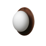 Carica l'immagine nella visualizzazione Galleria, Lampada da parete LED minimalista in legno naturale nordico