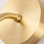 Charger l'image dans la visionneuse de la galerie, Close-up of the brushed antique brass finish