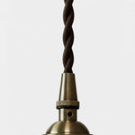 Afbeelding laden in galerijweergave, Vintage faceted glass pendant light