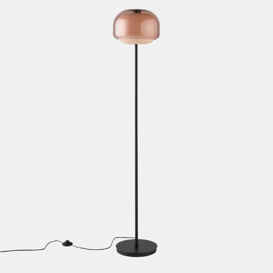 Clinco Layered Glass Sphere Floor Lamp for Living Room & Bedroom