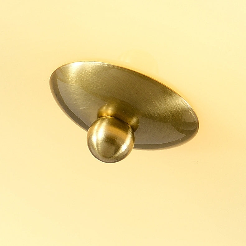 Opalix Sanft geschwungene Deckenleuchte – Art Deco inspirierte dekorative Deckenlampe für Innenräume N08