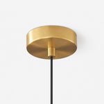 Bild in die Galerieansicht laden, Detail: brass ceiling plate