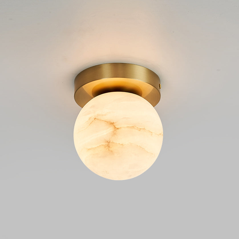 Melange Alabaster Deckenleuchte