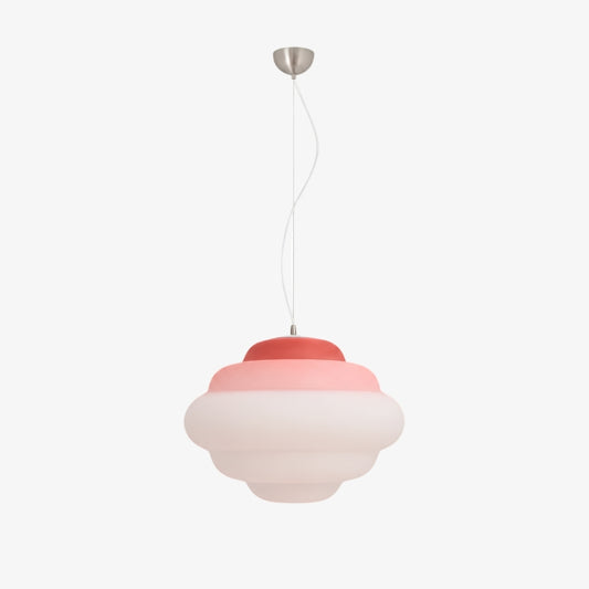 Lámpara colgante con forma de vidrio en nube Gossax - Estilo nórdico para comedor y isla de cocina