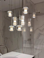 Bild in die Galerieansicht laden, Glas Alabaster-Pendelleuchte
