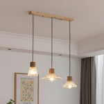 Load image into Gallery viewer, Nordic Hemp Rope Glass Pendant Light