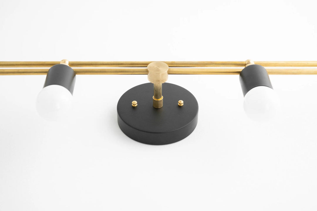 Mobilux Line Modern Vanity Light - Bathroom Wall Fixture in Art Deco Style