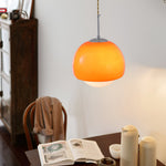 Load image into Gallery viewer, Nordic Lipko Pendant Light – Compact Frosted Globe Hanging Lamp for Apartments and Cozy Nooks