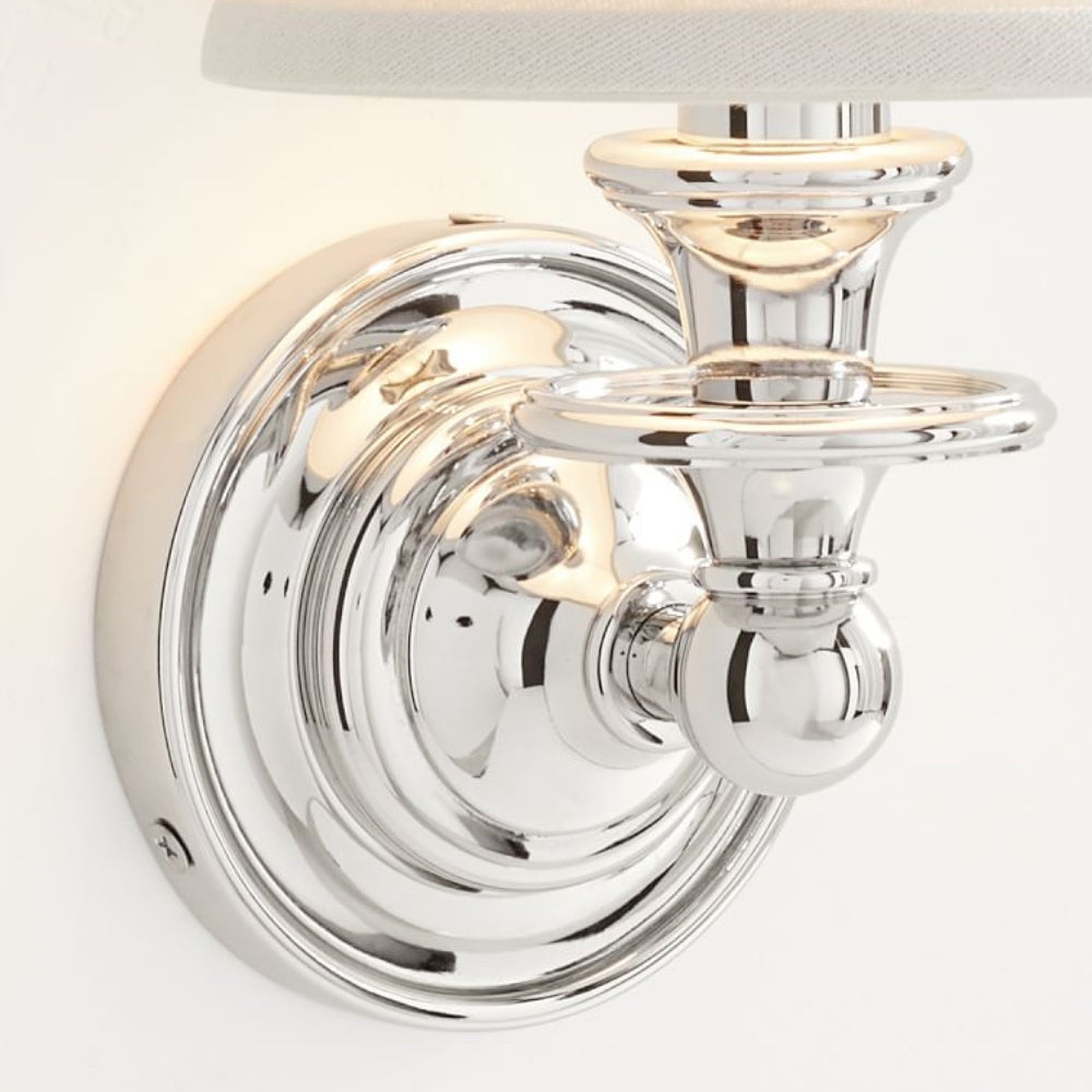 Kalvora Fabric Shade Wall Sconce - Stylish Accent Lighting