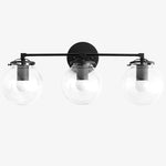 Load image into Gallery viewer, Glorica Glass 3 Shade Globe Vanity Light - Soft Bathroom Light Fixture
