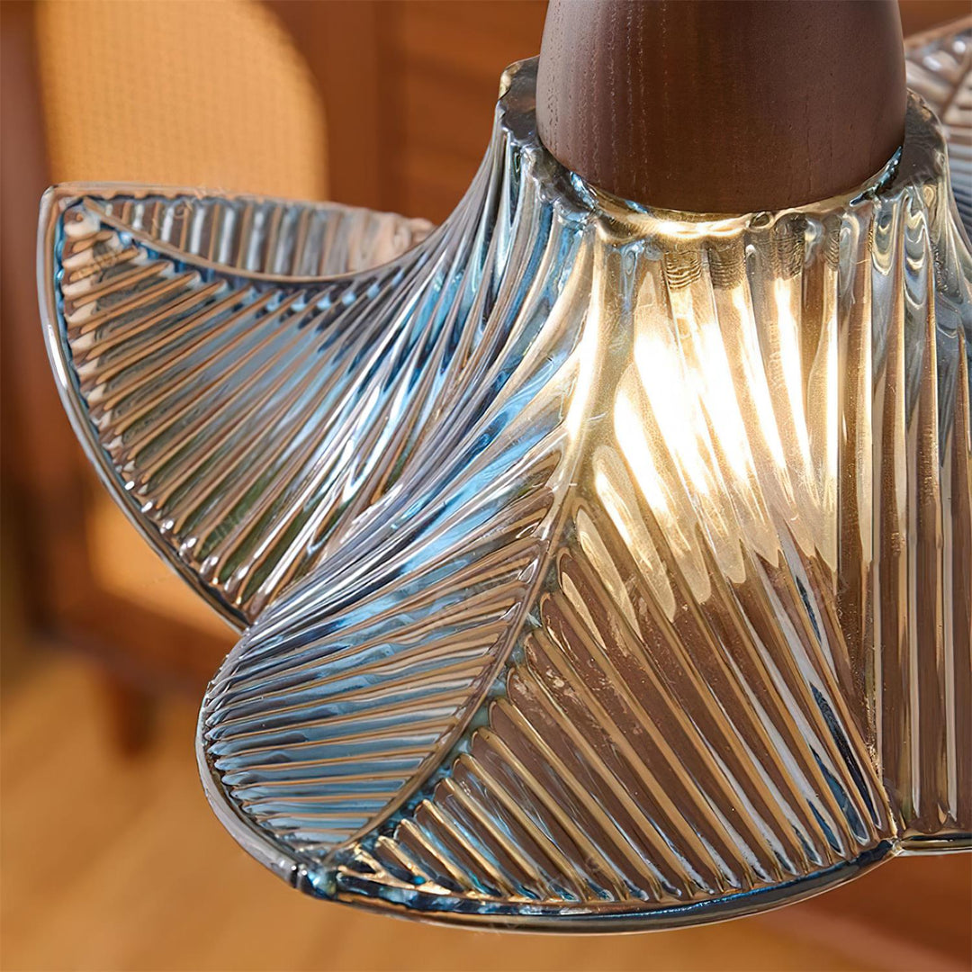 Lampa wisząca Lila ze szkła