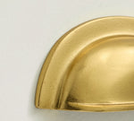 Load image into Gallery viewer, Classic Bin Pull - Cabinet Pull Handle Brass Antique Style
