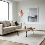 Afbeelding laden in galerijweergave, Bottis Gestreepte Glazen Fles Hanglamp met Artistieke Verticale Kap U19