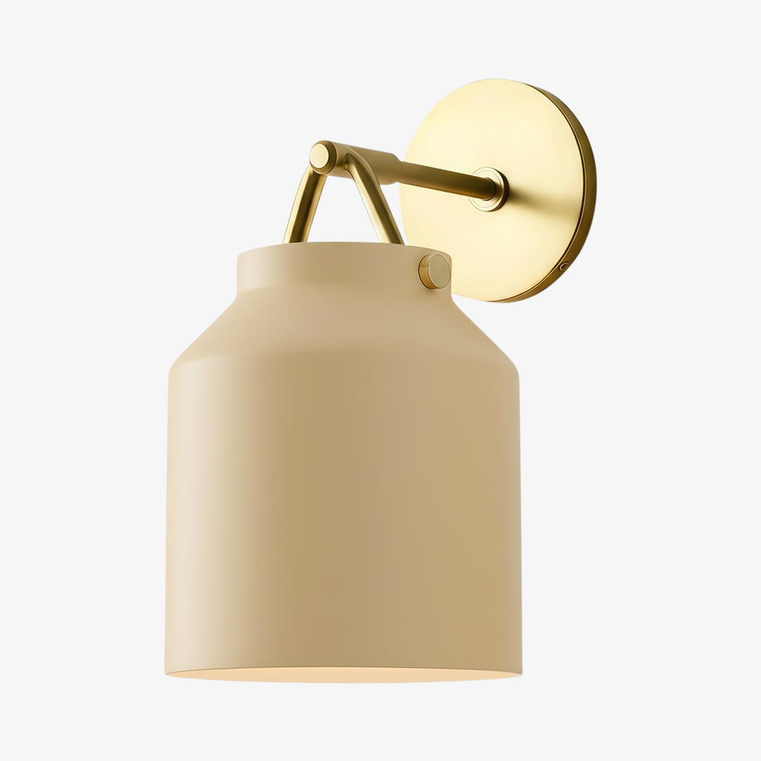 Applique Murale Minimaliste en Métal et Verre Hanton – Salle de Bain et Coiffeuse Moderne