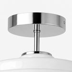 Load image into Gallery viewer, Koloro Glass Ceiling Light — Layered Rounded Design Lampshade for Hallway or Cloakroom
