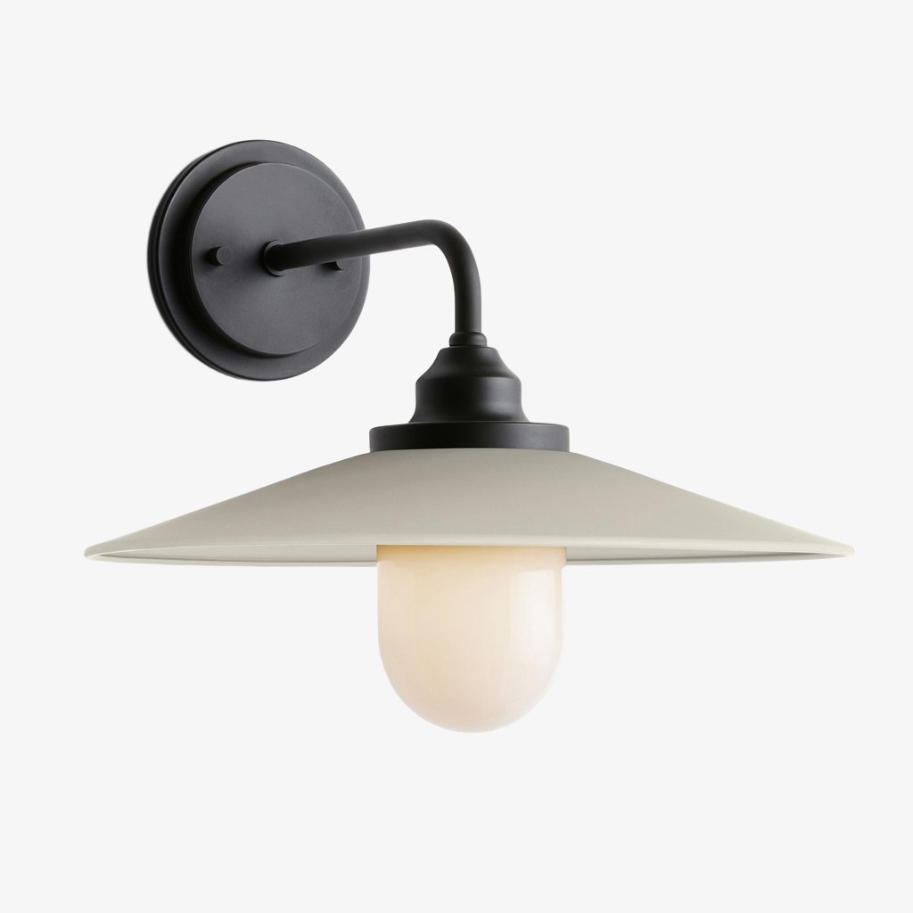 Cordax wandlamp geïnspireerd op gereedschap - metaal en glas voor binnen- en buitendecoratie