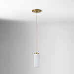 Load image into Gallery viewer, Rivora Fluted Glass Pendant Light – Modern Ribbed Shade
