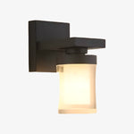 Cargar imagen en el visor de la Galería, Modern Matte Black Outdoor Wall Lamp