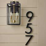 Load image into Gallery viewer, Ferrix Industrial Iron Outdoor Wall Lamp - Lighting Stylish Exterior Glass Lighting

