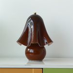 Load image into Gallery viewer, Bellina Decorative Table Lamp - Sculptural Bell Flower Shape

