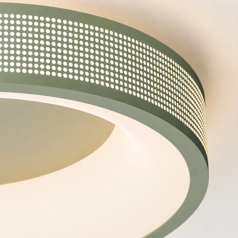 woven halo ceiling light 1
