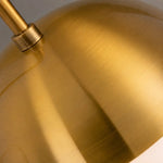 Carica l'immagine nella visualizzazione Galleria, Brushed gold metal finish detail