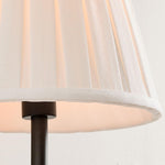 Load image into Gallery viewer, Luvora Vintage Pleated Shade Wall Lamp - Modern Brass Linen Wall Lighting

