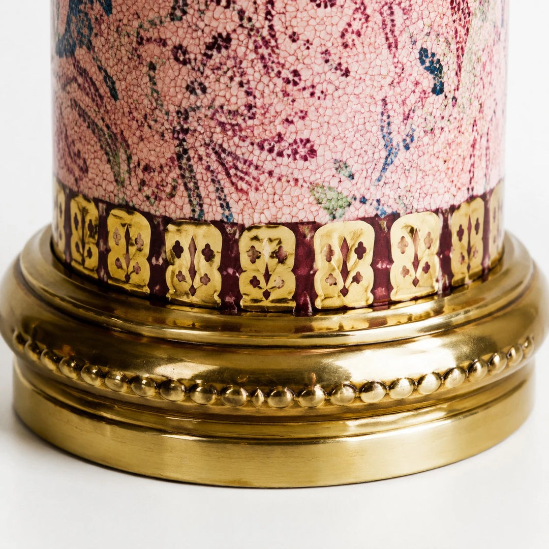 Floral Ceramic Table Lamp