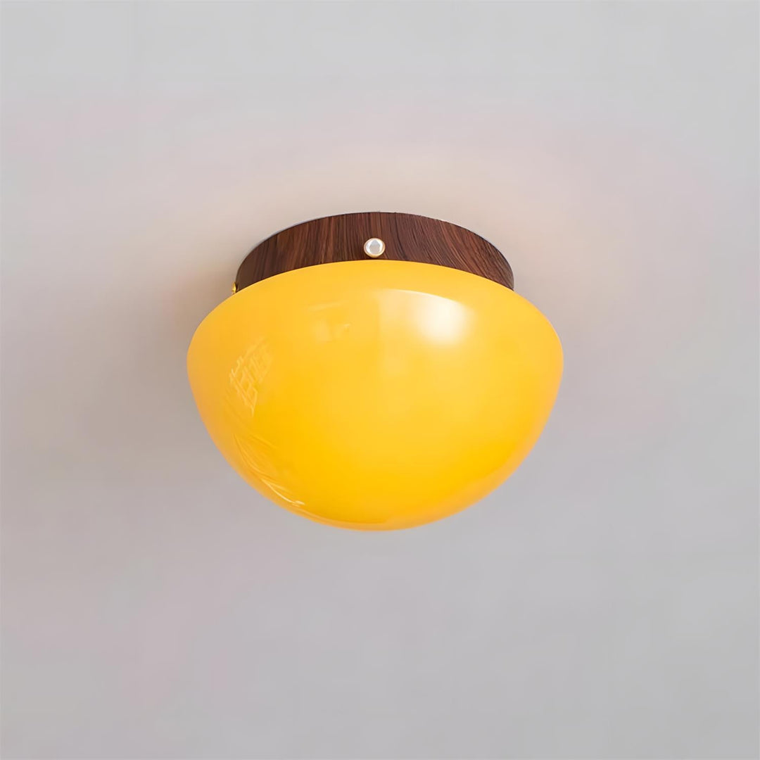 Plafonnier dôme Mielleux