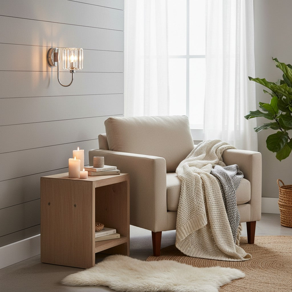 Tracian wandlamp met geslepen glazen kap – tijdloze verlichting voor entrees en woonruimtes