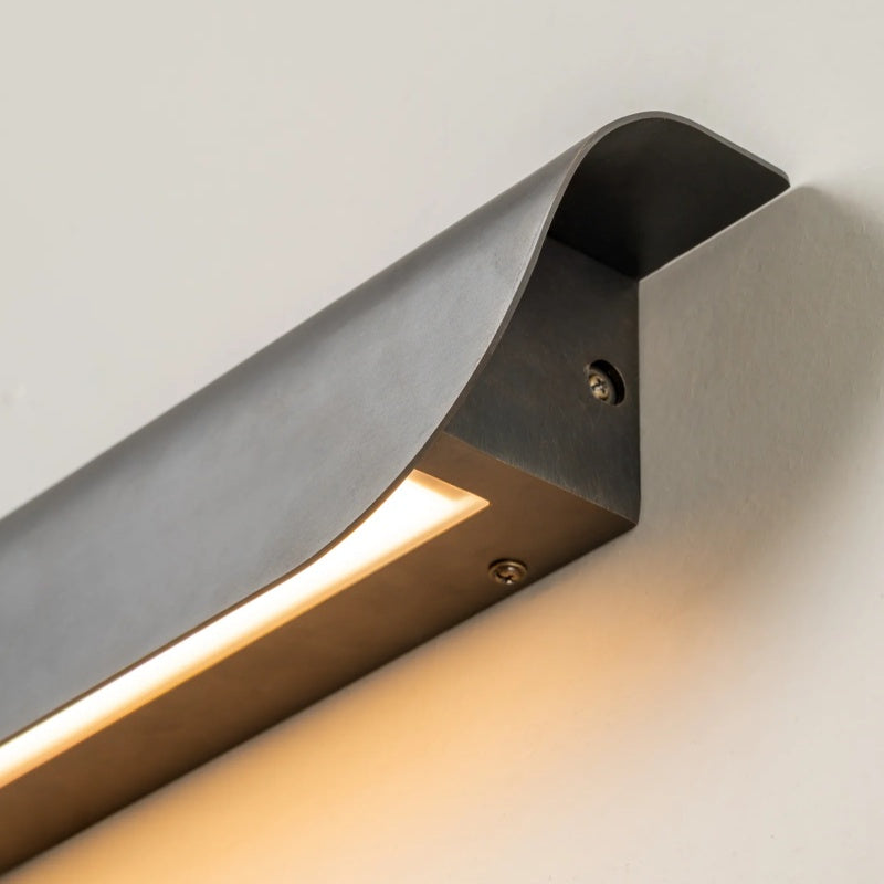 Applique da parete moderna in metallo Hidra – Applique minimalista a luce diretta verso il basso per case moderne