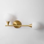 Bild in die Galerieansicht laden, Holten Messing Arm Wandkerze